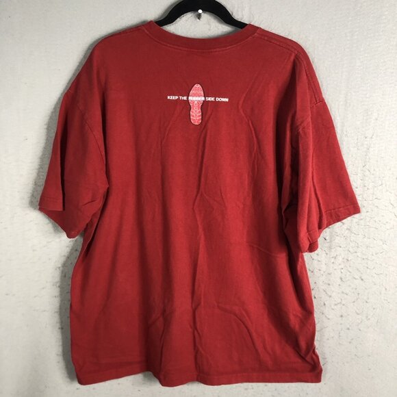 Vintage Nike Shirt Mens XL Red Motorcycle Biker Graphic Moto Limited Edition - Picture 3 of 16